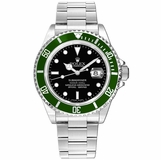 Rolex Submariner Date Green Aluminum Bezel Men's Luxury Watch 16610LV