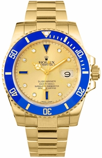 Rolex Submariner Date Men's Automatic Watch 16618