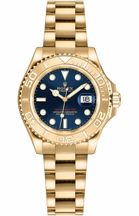 Rolex Yacht-Master 29 Solid Gold Watch 169628