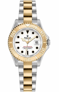 Rolex Yacht-Master 29 Yellow Gold & Steel Women's Watch 169623