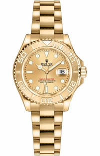 Rolex Yacht-Master 29 Yellow Gold Watch 169628