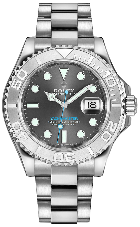 いじゅ様 Rolex Yacht-Master Steel Grey Dial 37mm 268622-0002 - Make