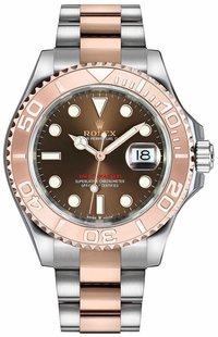Rolex Yacht-Master 40 18k Everose Gold & Steel Men's Watch 126621-0001