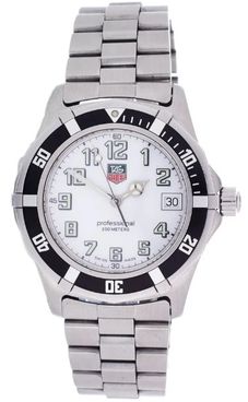 Tag Heuer 2000 White Dial Steel Men's Watch WM1111.BA0317