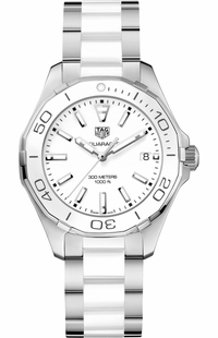 Tag Heuer Aquaracer 300M White Dial Women's Watch WAY131B.BA0914