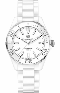 Tag Heuer Aquaracer 300M White Dial Women's Watch WAY1391.BH0717