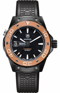 Tag Heuer Aquaracer 500M Divers Black Dial Men's Watch WAJ2182.FT6015