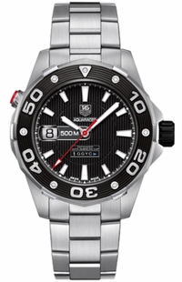 Tag Heuer Aquaracer 500M Steel Black Dial Men's Watch WAJ2119.BA0870