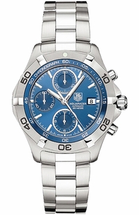 Tag Heuer Aquaracer Automatic Chronograph Blue Dial Watch CAF2112.BA0809