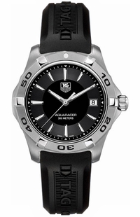 Tag Heuer Aquaracer Black Dial Steel Men's Watch WAP1110.FT6029