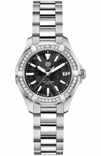 Tag Heuer Aquaracer Black Pearl Women's Luxury Watch WAY131P.BA0748