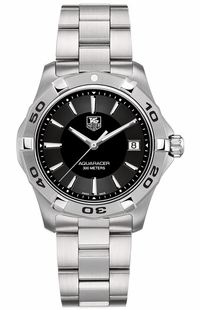 Tag Heuer Aquaracer Black Steel 300M Men's Watch WAP1110.BA0831