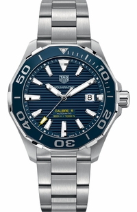 Tag Heuer Aquaracer Blue Dial 300M Authentic Men's Watch WAY201B.BA0927