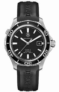 Tag Heuer Aquaracer Calibre 5 Black Dial Men's Divers Watch WAK2110.FT6027