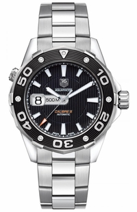 Tag Heuer Aquaracer Calibre 5 Black Dial Men's Watch WAJ2114.BA0871