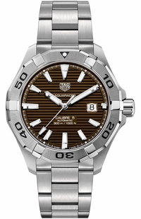 Tag Heuer Aquaracer Calibre 5 Brown Dial Men's Watch WAY2018.BA0927