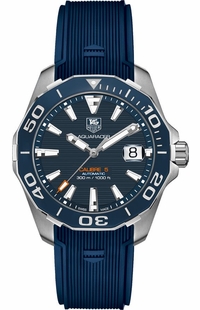 Tag Heuer Aquaracer Calibre 5 Men's Diving Watch Blue Dial WAY211C.FT6155