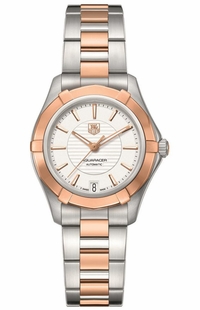 Tag Heuer Aquaracer Calibre 5 Rose Gold Women's Watch WAP2350.BD0838