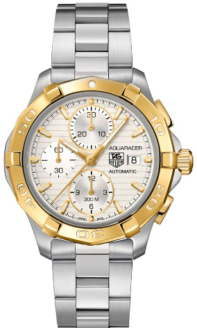 CAP2120.BA0833 - TAG Heuer Aquaracer Mens Auto Two Tone Watch