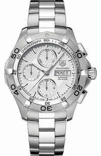 Tag Heuer Aquaracer Day Date Steel Men's Watch CAF2011.BA0815
