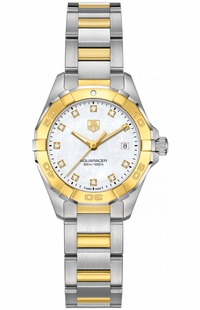 Tag Heuer Aquaracer Diamond Gold & Steel Ladies Watch WAY1451.BD0922