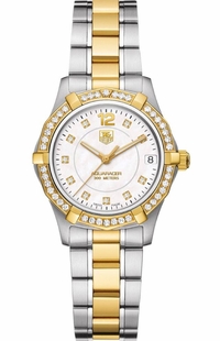 Tag Heuer Aquaracer Diamond & Pearl Ladies Watch WAF1350.BB0820