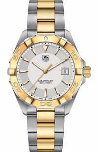 Tag Heuer Aquaracer Gold & Steel Men's Watch WAY1120.BB0930