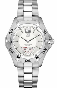 Tag Heuer Aquaracer Grand Date Silver Dial Men's Watch WAF1011.BA0822