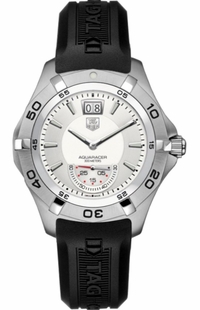 Tag Heuer Aquaracer Grand Date Silver Dial Men's Watch WAF1011.FT8010