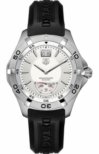 Tag Heuer Aquaracer Grand Date Silver Dial Men's Watch WAF1011.FT8010