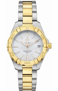 Tag Heuer Aquaracer Pearl Dial Women's Luxury Watch WBD1320.BB0320