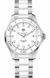 Tag Heuer Aquaracer Steel Diamond Women's Watch WAY131D.BA0914