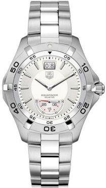 Tag Heuer Aquaracer Grand Date Silver Dial Men's Watch WAF1011.BA0822