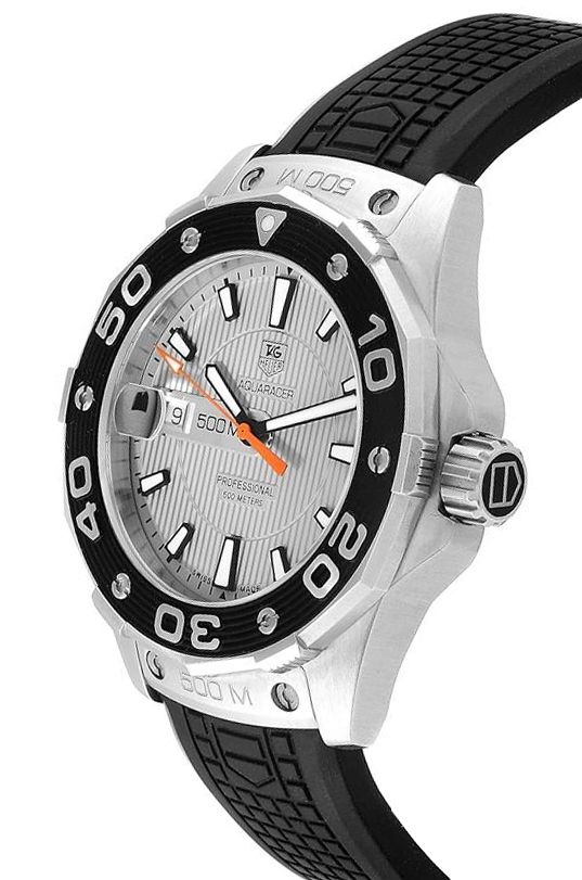 WAJ1111.FT6015 TAG Heuer Aquaracer Divers Silver Dial Quartz