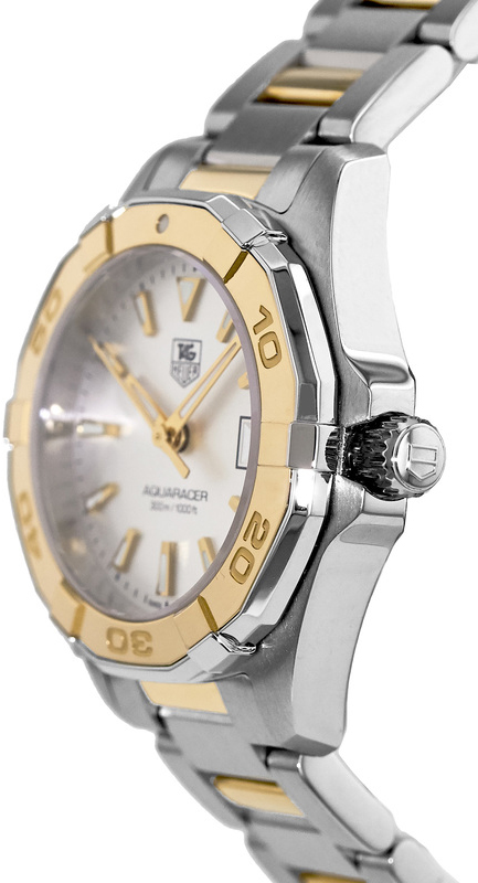 貝 TAG Heuer Aquaracer - Steel and Gold - 27 mm | TAG Heuer US