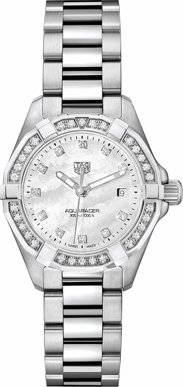 不動品 TAG Heuer アクアレーサーWBD1414.BA0741レディース TAG Heuer Aquaracer Quartz 27mm Ladies Watch WBD1414.BA0741 | Mayors