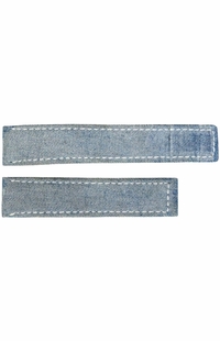 Tag Heuer Carrera 19mm Blue Denim Strap FC6212