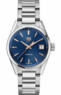 TAG Heuer Carrera 36mm Blue Dial Women's Watch WBK1312.BA0652
