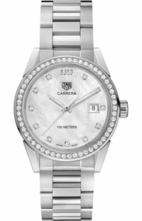 Tag Heuer Carrera 36mm Diamond Women's Watch WBG1315.BA0758