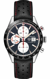 Tag Heuer Carrera 41mm Black Dial Men's Watch CV201AP.FC6429