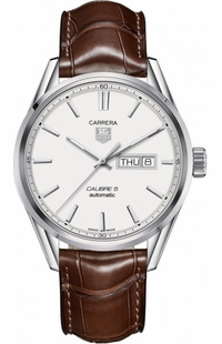 Tag Heuer Carrera Automatic Silver Dial Men's Watch WAR201B.FC6291