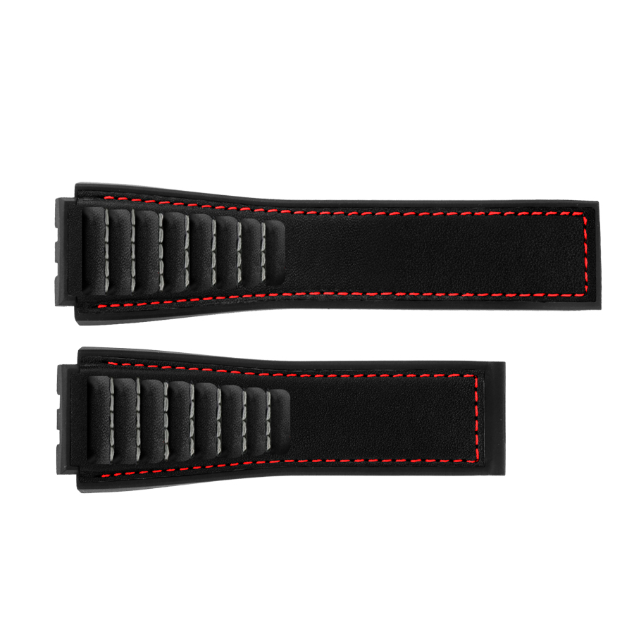 Tag Heuer Carrera Black Rubber Strap FT6101