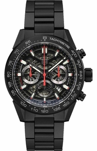 Tag Heuer Carrera Black Skeleton Dial Men's Watch CBG2A90.BH0653