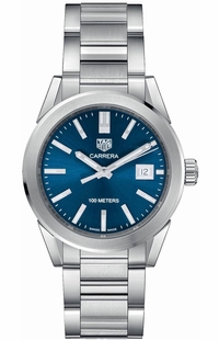 Tag Heuer Carrera Blue Dial Women's Casual Watch WBG1310.BA0758