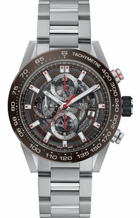 Tag Heuer Carrera Brown Dial Chronograph Men's Watch CAR201U.BA0766