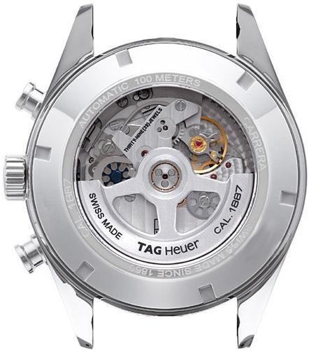 TAG Heuer Carrera Calibre 1887 Black Chronograph Mens