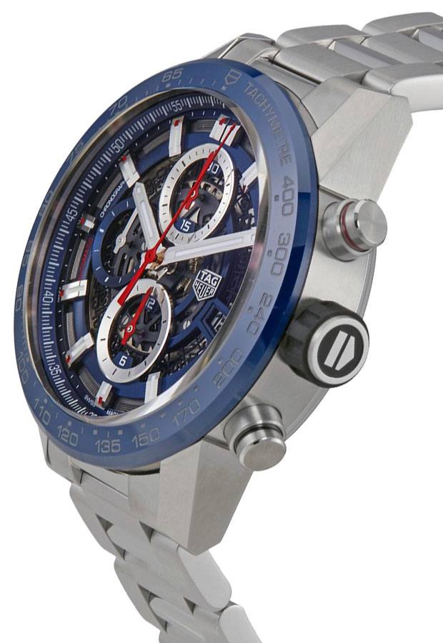 TAG Heuer カレラ, CAR201T.BA0766キャリバー01 CAR201T.BA0766 TAG Heuer Carrera Blue Dial Men's Watch