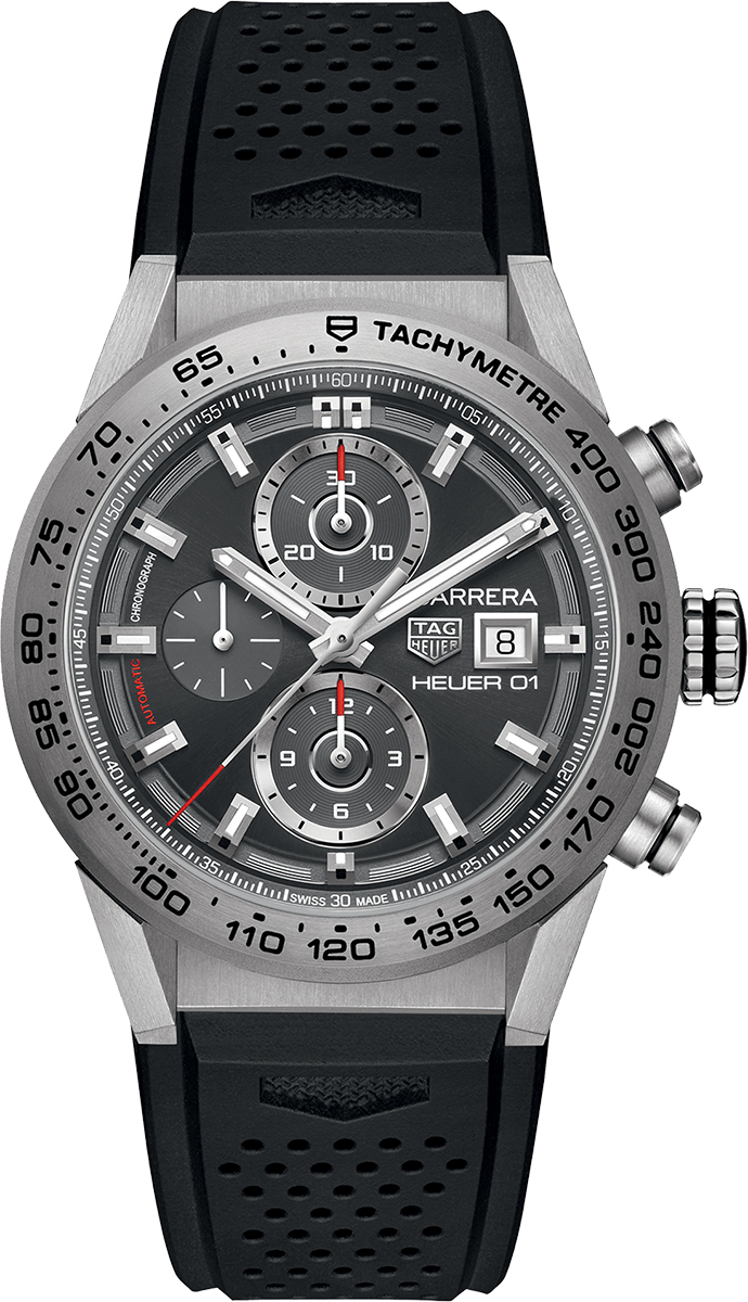 Tag Heuer Carrera Sunray Grey Dial Chronograph Men's Watch CAR208Z.FT6046 Tag Heuer Carrera Sunray Grey Dial Chronograph Men's Watch CAR208Z.FT6046