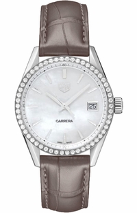 Tag Heuer Carrera Diamond Bezel Women's Watch WBK1316.FC8258