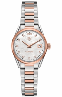 Tag Heuer Carrera Diamond Ladies Watch WAR1352.BD0774